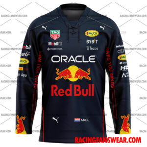 Max Verstappen Formula One Racing 2022 Red Bull Uniform Apparel Clothes Baseball Jersey Hockey Jersey 3 Formula One store - Loyal fans of Max Verstappen's Unisex Baseball Jerseys,Kid Baseball Jerseys,Youth Baseball Jerseys,Men's Hockey Jerseys,WoMen's Hockey Jerseys,Youth's Hockey Jerseys:vintage formula one racing suit,uniform,apparel,shirts,merch,hoodie,jackets,shorts,sweatshirt,outfits,clothes