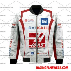Mick Schumacher Formula Racing 2022 Uniform Clothes Bomber Thick Coat Sleeveless Hoodie Hooded T-Shirt 2 Formula One store - Loyal fans of Mick Schumacher's Bomber Jacket,Unisex Thick Coat,Unisex Sleeveless Hoodie,Unisex Hooded T-Shirt,Kid Sleeveless Hoodie,Kid Hooded T-Shirts,Kid Thick Coat:vintage formula one racing suit,uniform,apparel,shirts,merch,hoodie,jackets,shorts,sweatshirt,outfits,clothes