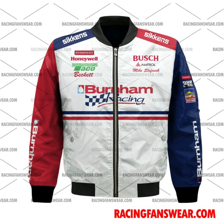 Nascar store - Loyal fans of Mike Stefanik's Bomber Jacket,Unisex Thick Coat,Unisex Sleeveless Hoodie,Unisex Hooded T-Shirt,Kid Sleeveless Hoodie,Kid Hooded T-Shirts,Kid Thick Coat:vintage nascar racing suit,uniform,apparel,shirts,merch,hoodie,jackets,shorts,sweatshirt,outfits,clothes