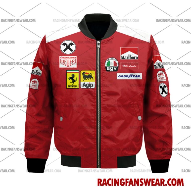 Formula One store - Loyal fans of Niki Lauda's Bomber Jacket,Unisex Thick Coat,Unisex Sleeveless Hoodie,Unisex Hooded T-Shirt,Kid Sleeveless Hoodie,Kid Hooded T-Shirts,Kid Thick Coat:vintage formula one racing suit,uniform,apparel,shirts,merch,hoodie,jackets,shorts,sweatshirt,outfits,clothes