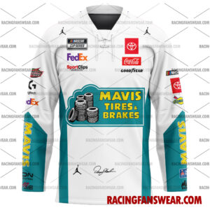 Denny Hamlin Nascar Racing 2024 Joe Gibbs Racing Mavis Uniform Apparel Clothes Baseball Jersey Hockey Jersey 3 Nascar store - Loyal fans of Denny Hamlin's Unisex Baseball Jerseys,Kid Baseball Jerseys,Youth Baseball Jerseys,Men's Hockey Jerseys,WoMen's Hockey Jerseys,Youth's Hockey Jerseys:vintage nascar racing suit,uniform,apparel,shirts,merch,hoodie,jackets,shorts,sweatshirt,outfits,clothes