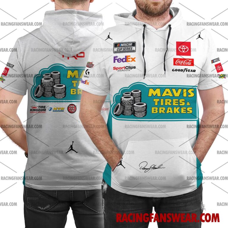 Nascar store - Loyal fans of Denny Hamlin's Bomber Jacket,Unisex Thick Coat,Unisex Sleeveless Hoodie,Unisex Hooded T-Shirt,Kid Sleeveless Hoodie,Kid Hooded T-Shirts,Kid Thick Coat:vintage nascar racing suit,uniform,apparel,shirts,merch,hoodie,jackets,shorts,sweatshirt,outfits,clothes