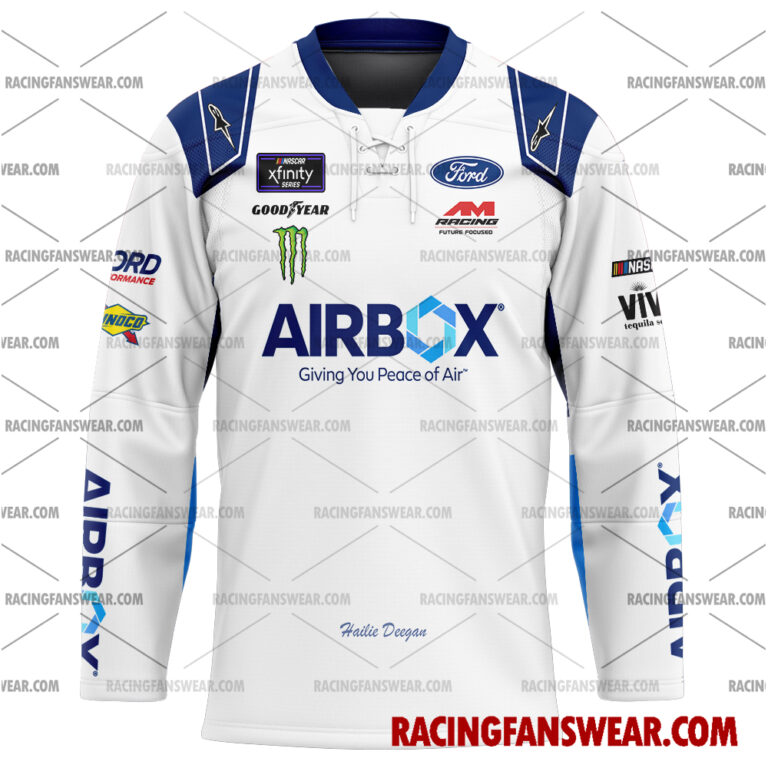 Nascar store - Loyal fans of Hailie Deegan's Unisex Baseball Jerseys,Kid Baseball Jerseys,Youth Baseball Jerseys,Men's Hockey Jerseys,WoMen's Hockey Jerseys,Youth's Hockey Jerseys:vintage nascar racing suit,uniform,apparel,shirts,merch,hoodie,jackets,shorts,sweatshirt,outfits,clothes