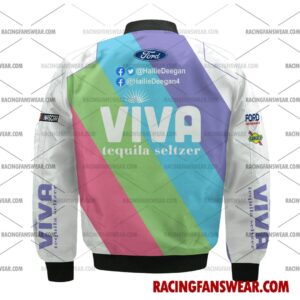 Hailie Deegan Nascar Racing 2024 AM Racing Viva Uniform Apparel Clothes Bomber Thick Coat Sleeveless Hoodie Hooded T-Shirt 1 Nascar store - Loyal fans of Hailie Deegan's Bomber Jacket,Unisex Thick Coat,Unisex Sleeveless Hoodie,Unisex Hooded T-Shirt,Kid Sleeveless Hoodie,Kid Hooded T-Shirts,Kid Thick Coat:vintage nascar racing suit,uniform,apparel,shirts,merch,hoodie,jackets,shorts,sweatshirt,outfits,clothes