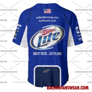 Kurt Busch Nascar Racing 2009 Team Penske Miller Lite Uniform Apparel Clothes Baseball Jersey Hockey Jersey 2 Nascar store - Loyal fans of Kurt Busch's Unisex Baseball Jerseys,Kid Baseball Jerseys,Youth Baseball Jerseys,Men's Hockey Jerseys,WoMen's Hockey Jerseys,Youth's Hockey Jerseys:vintage nascar racing suit,uniform,apparel,shirts,merch,hoodie,jackets,shorts,sweatshirt,outfits,clothes