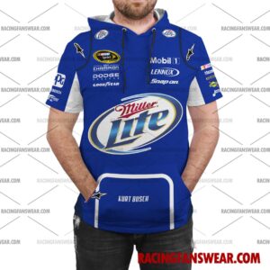 Kurt Busch Nascar Racing 2009 Team Penske Miller Lite Uniform Apparel Clothes Bomber Thick Coat Sleeveless Hoodie Hooded T-Shirt 9 Nascar store - Loyal fans of Kurt Busch's Bomber Jacket,Unisex Thick Coat,Unisex Sleeveless Hoodie,Unisex Hooded T-Shirt,Kid Sleeveless Hoodie,Kid Hooded T-Shirts,Kid Thick Coat:vintage nascar racing suit,uniform,apparel,shirts,merch,hoodie,jackets,shorts,sweatshirt,outfits,clothes