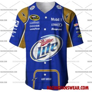 Kurt Busch Nascar Racing 2010 Team Penske Miller Lite Uniform Apparel Clothes Baseball Jersey Hockey Jersey 1 Nascar store - Loyal fans of Kurt Busch's Unisex Baseball Jerseys,Kid Baseball Jerseys,Youth Baseball Jerseys,Men's Hockey Jerseys,WoMen's Hockey Jerseys,Youth's Hockey Jerseys:vintage nascar racing suit,uniform,apparel,shirts,merch,hoodie,jackets,shorts,sweatshirt,outfits,clothes