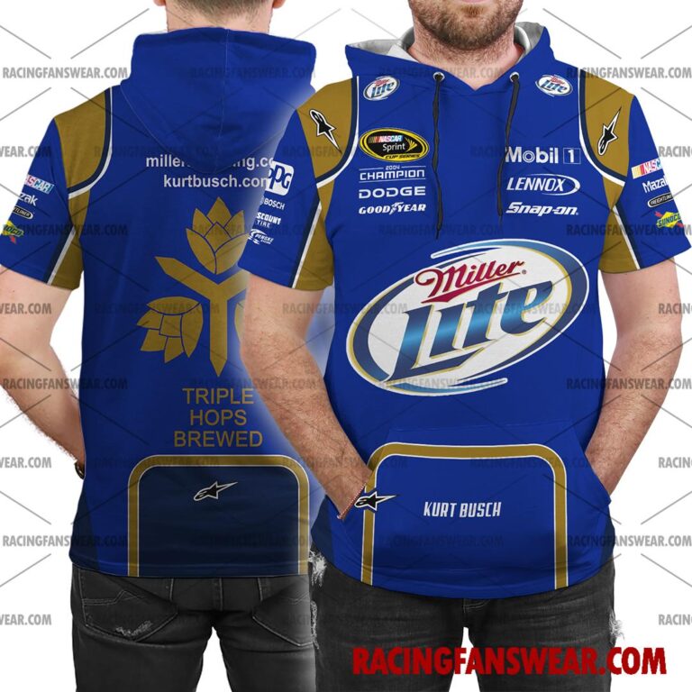 Nascar store - Loyal fans of Kurt Busch's Bomber Jacket,Unisex Thick Coat,Unisex Sleeveless Hoodie,Unisex Hooded T-Shirt,Kid Sleeveless Hoodie,Kid Hooded T-Shirts,Kid Thick Coat:vintage nascar racing suit,uniform,apparel,shirts,merch,hoodie,jackets,shorts,sweatshirt,outfits,clothes