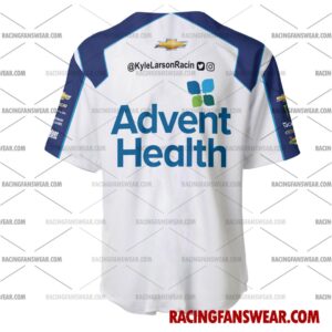 Kyle Larson Nascar Racing 2019 Advent Health Uniform Apparel Clothes Baseball Jersey Hockey Jersey 2 Nascar store - Loyal fans of Kyle Larson's Unisex Baseball Jerseys,Kid Baseball Jerseys,Youth Baseball Jerseys,Men's Hockey Jerseys,WoMen's Hockey Jerseys,Youth's Hockey Jerseys:vintage nascar racing suit,uniform,apparel,shirts,merch,hoodie,jackets,shorts,sweatshirt,outfits,clothes