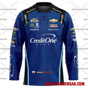Kyle Larson Nascar Racing 2020 CreditOne Uniform Apparel Clothes Baseball Jersey Hockey Jersey 3 Nascar store - Loyal fans of Kyle Larson's Unisex Baseball Jerseys,Kid Baseball Jerseys,Youth Baseball Jerseys,Men's Hockey Jerseys,WoMen's Hockey Jerseys,Youth's Hockey Jerseys:vintage nascar racing suit,uniform,apparel,shirts,merch,hoodie,jackets,shorts,sweatshirt,outfits,clothes