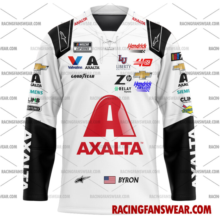 Nascar store - Loyal fans of William Byron's Unisex Baseball Jerseys,Kid Baseball Jerseys,Youth Baseball Jerseys,Men's Hockey Jerseys,WoMen's Hockey Jerseys,Youth's Hockey Jerseys:vintage nascar racing suit,uniform,apparel,shirts,merch,hoodie,jackets,shorts,sweatshirt,outfits,clothes