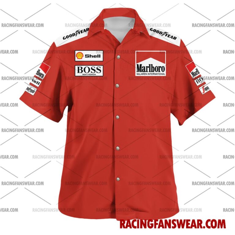 Formula One store - Loyal fans of Alain Prost's Unisex Hawaiian Shirt,Unisex Polo Shirt,Kid Hawaiian Shirt,Kid Polo Shirt:vintage formula one racing suit,uniform,apparel,shirts,merch,hoodie,jackets,shorts,sweatshirt,outfits,clothes