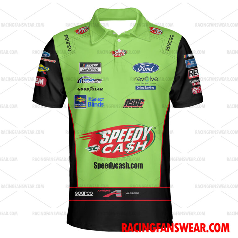 Nascar store - Loyal fans of Anthony Alfredo's Unisex Hawaiian Shirt,Unisex Polo Shirt,Kid Hawaiian Shirt,Kid Polo Shirt:vintage nascar racing suit,uniform,apparel,shirts,merch,hoodie,jackets,shorts,sweatshirt,outfits,clothes