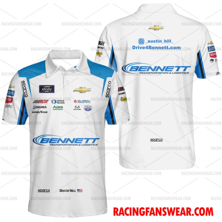 Nascar store - Loyal fans of Austin Hill's Unisex Hawaiian Shirt,Unisex Polo Shirt,Kid Hawaiian Shirt,Kid Polo Shirt:vintage nascar racing suit,uniform,apparel,shirts,merch,hoodie,jackets,shorts,sweatshirt,outfits,clothes