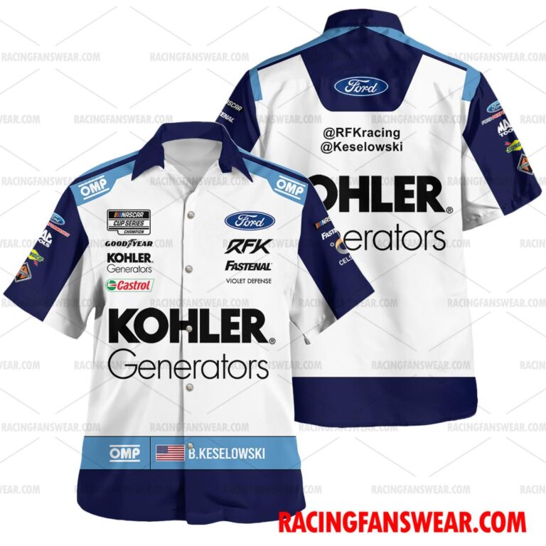 Nascar store - Loyal fans of Brad Keselowski's Unisex Hawaiian Shirt,Unisex Polo Shirt,Kid Hawaiian Shirt,Kid Polo Shirt:vintage nascar racing suit,uniform,apparel,shirts,merch,hoodie,jackets,shorts,sweatshirt,outfits,clothes