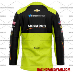 Brandon Jones Nascar Racing 2024 JR Motorsports Menards Uniform Apparel Clothes Baseball Jersey Hockey Jersey 4 Nascar store - Loyal fans of Brandon Jones's Men's Baseball Jersey,Women's Baseball Jersey,Kid's Baseball Jersey,Men's Hockey Jerseys,WoMen's Hockey Jerseys,Youth's Hockey Jerseys:vintage nascar racing suit,uniform,apparel,shirts,merch,hoodie,jackets,shorts,sweatshirt,outfits,clothes