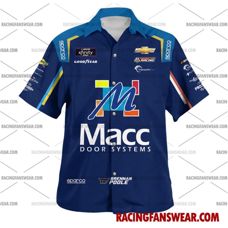 Nascar store - Loyal fans of Brennan Poole's Unisex Hawaiian Shirt,Unisex Polo Shirt,Kid Hawaiian Shirt,Kid Polo Shirt:vintage nascar racing suit,uniform,apparel,shirts,merch,hoodie,jackets,shorts,sweatshirt,outfits,clothes