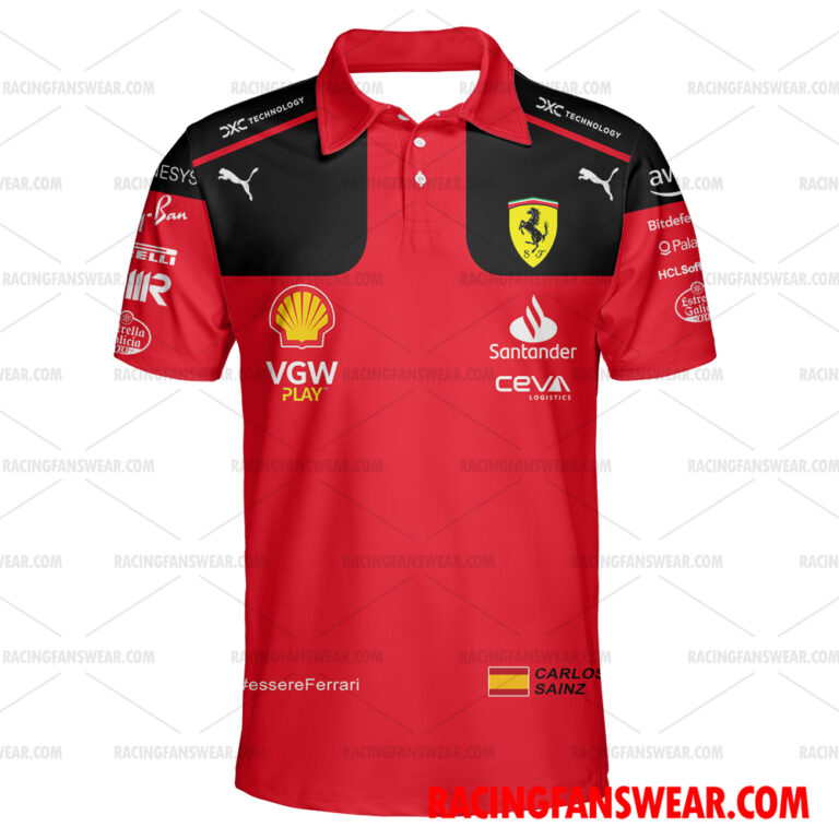 Formula One store - Loyal fans of Carlos Sainz's Unisex Hawaiian Shirt,Unisex Polo Shirt,Kid Hawaiian Shirt,Kid Polo Shirt:vintage formula one racing suit,uniform,apparel,shirts,merch,hoodie,jackets,shorts,sweatshirt,outfits,clothes