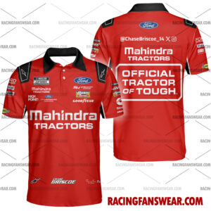 Chase Briscoe Nascar Racing 2024 Stewart Haas Racing Mahindra Uniform Apparel Clothes Hawaiian Polo Shirts 3 Nascar store - Loyal fans of Chase Briscoe's Unisex Hawaiian Shirt,Unisex Polo Shirt,Kid Hawaiian Shirt,Kid Polo Shirt:vintage nascar racing suit,uniform,apparel,shirts,merch,hoodie,jackets,shorts,sweatshirt,outfits,clothes