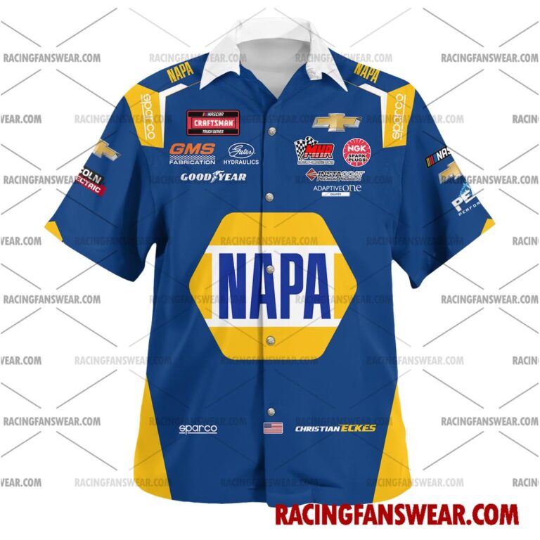 Nascar store - Loyal fans of Christian Eckes's Unisex Hawaiian Shirt,Unisex Polo Shirt,Kid Hawaiian Shirt,Kid Polo Shirt:vintage nascar racing suit,uniform,apparel,shirts,merch,hoodie,jackets,shorts,sweatshirt,outfits,clothes