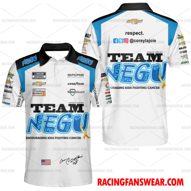 Nascar store - Loyal fans of Corey Lajoie's Unisex Hawaiian Shirt,Unisex Polo Shirt,Kid Hawaiian Shirt,Kid Polo Shirt:vintage nascar racing suit,uniform,apparel,shirts,merch,hoodie,jackets,shorts,sweatshirt,outfits,clothes