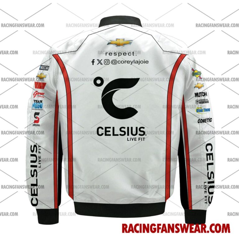 Nascar store - Loyal fans of Corey Lajoie's Bomber Jacket,Unisex Thick Coat,Unisex Sleeveless Hoodie,Unisex Hooded T-Shirt,Kid Sleeveless Hoodie,Kid Hooded T-Shirts,Kid Thick Coat:vintage nascar racing suit,uniform,apparel,shirts,merch,hoodie,jackets,shorts,sweatshirt,outfits,clothes