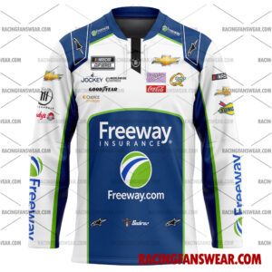 Daniel Suarez Nascar Racing 2024 Trackhouse Racing Freeway Uniform Apparel Clothes Baseball Jersey Hockey Jersey 3 Nascar store - Loyal fans of Daniel Suarez's Men's Baseball Jersey,Women's Baseball Jersey,Kid's Baseball Jersey,Men's Hockey Jerseys,WoMen's Hockey Jerseys,Youth's Hockey Jerseys:vintage nascar racing suit,uniform,apparel,shirts,merch,hoodie,jackets,shorts,sweatshirt,outfits,clothes