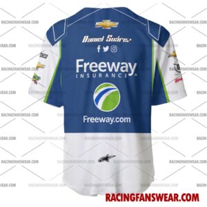Daniel Suarez Nascar Racing 2024 Trackhouse Racing Freeway Uniform Apparel Clothes Baseball Jersey Hockey Jersey 2 Nascar store - Loyal fans of Daniel Suarez's Men's Baseball Jersey,Women's Baseball Jersey,Kid's Baseball Jersey,Men's Hockey Jerseys,WoMen's Hockey Jerseys,Youth's Hockey Jerseys:vintage nascar racing suit,uniform,apparel,shirts,merch,hoodie,jackets,shorts,sweatshirt,outfits,clothes