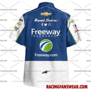 Daniel Suarez Nascar Racing 2024 Trackhouse Racing Freeway Uniform Apparel Clothes Hawaiian Polo Shirts 2 Nascar store - Loyal fans of Daniel Suarez's Unisex Hawaiian Shirt,Unisex Polo Shirt,Kid Hawaiian Shirt,Kid Polo Shirt:vintage nascar racing suit,uniform,apparel,shirts,merch,hoodie,jackets,shorts,sweatshirt,outfits,clothes