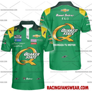 Daniel Suarez Nascar Racing 2024 Trackhouse Racing Quaker State Uniform Apparel Clothes Hawaiian Polo Shirts 3 Nascar store - Loyal fans of Daniel Suarez's Unisex Hawaiian Shirt,Unisex Polo Shirt,Kid Hawaiian Shirt,Kid Polo Shirt:vintage nascar racing suit,uniform,apparel,shirts,merch,hoodie,jackets,shorts,sweatshirt,outfits,clothes