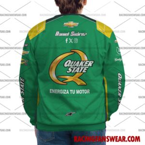 Daniel Suarez Nascar Racing 2024 Trackhouse Racing Quaker State Uniform Apparel Clothes Sweatshirt Zip Pop Top Hoodie T-Shirt Long Pant 11 Nascar store - Loyal fans of Daniel Suarez's Unisex Hoodie,Unisex Pop Top Hoodie,Unisex Zip Hoodie,Unisex T-Shirt,Unisex Sweatshirt,Unisex Long Pants,Kid Hoodie,Kid Zip Hoodie,Kid T-Shirt,Kid Sweatshirt,Kid Long Pants:vintage nascar racing suit,uniform,apparel,shirts,merch,hoodie,jackets,shorts,sweatshirt,outfits,clothes