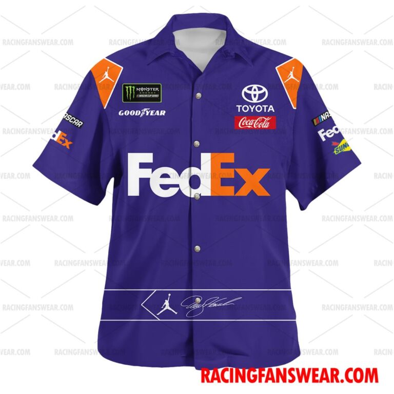 Nascar store - Loyal fans of Denny Hamlin's Unisex Hawaiian Shirt,Unisex Polo Shirt,Kid Hawaiian Shirt,Kid Polo Shirt:vintage nascar racing suit,uniform,apparel,shirts,merch,hoodie,jackets,shorts,sweatshirt,outfits,clothes