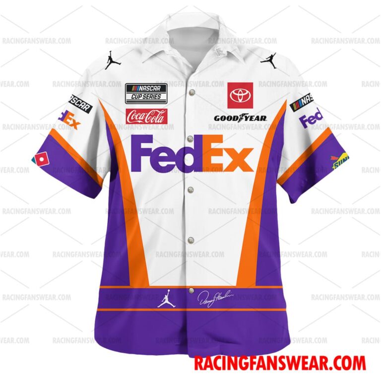 Nascar store - Loyal fans of Denny Hamlin's Unisex Hawaiian Shirt,Unisex Polo Shirt,Kid Hawaiian Shirt,Kid Polo Shirt:vintage nascar racing suit,uniform,apparel,shirts,merch,hoodie,jackets,shorts,sweatshirt,outfits,clothes