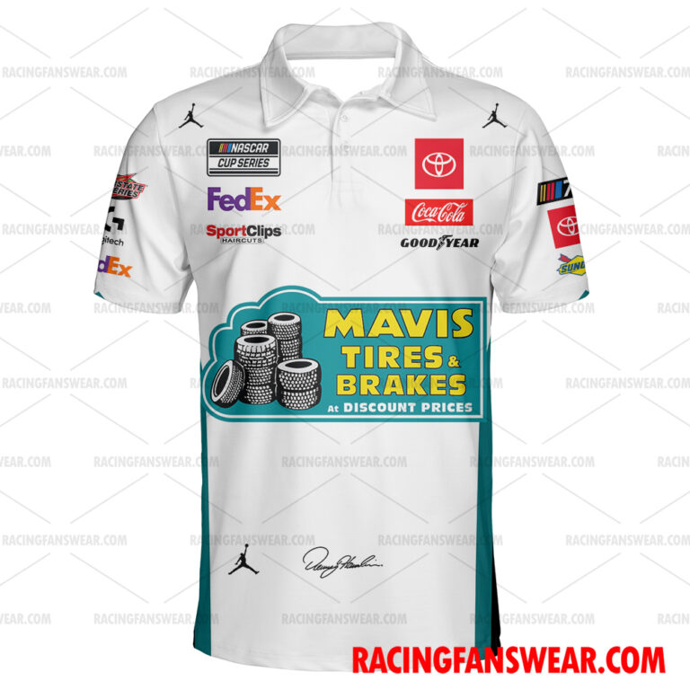 Nascar store - Loyal fans of Denny Hamlin's Unisex Hawaiian Shirt,Unisex Polo Shirt,Kid Hawaiian Shirt,Kid Polo Shirt:vintage nascar racing suit,uniform,apparel,shirts,merch,hoodie,jackets,shorts,sweatshirt,outfits,clothes