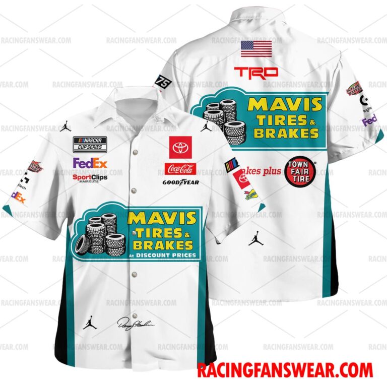 Nascar store - Loyal fans of Denny Hamlin's Unisex Hawaiian Shirt,Unisex Polo Shirt,Kid Hawaiian Shirt,Kid Polo Shirt:vintage nascar racing suit,uniform,apparel,shirts,merch,hoodie,jackets,shorts,sweatshirt,outfits,clothes