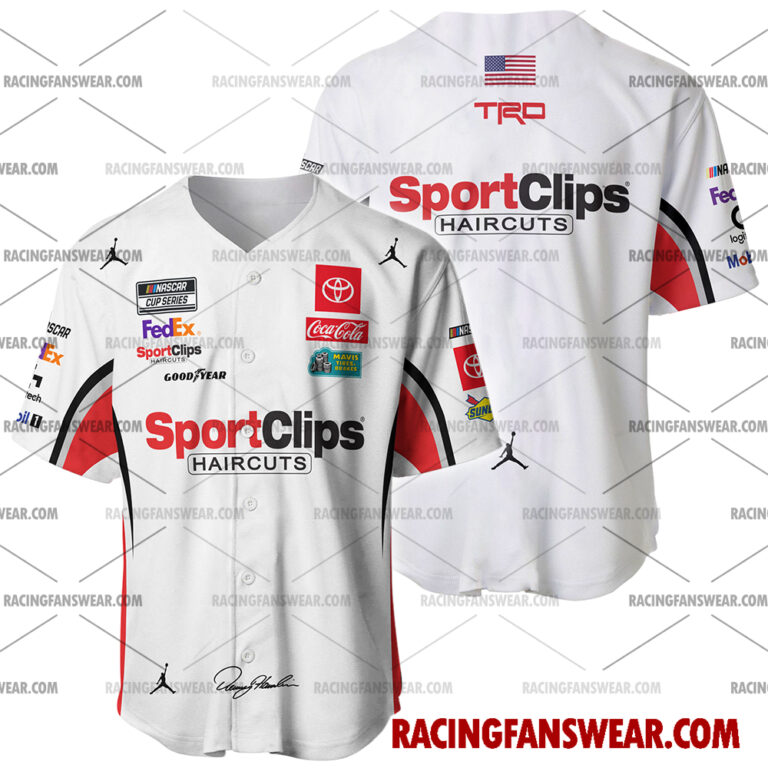 Nascar store - Loyal fans of Denny Hamlin's Men's Baseball Jersey,Women's Baseball Jersey,Kid's Baseball Jersey,Men's Hockey Jerseys,WoMen's Hockey Jerseys,Youth's Hockey Jerseys:vintage nascar racing suit,uniform,apparel,shirts,merch,hoodie,jackets,shorts,sweatshirt,outfits,clothes