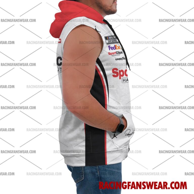 Nascar store - Loyal fans of Denny Hamlin's Bomber Jacket,Unisex Thick Coat,Unisex Sleeveless Hoodie,Unisex Hooded T-Shirt,Kid Sleeveless Hoodie,Kid Hooded T-Shirts,Kid Thick Coat:vintage nascar racing suit,uniform,apparel,shirts,merch,hoodie,jackets,shorts,sweatshirt,outfits,clothes