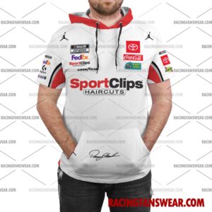 Denny Hamlin Nascar Racing 2024 Winner Joe Gibbs Racing Sport Clips Uniform Apparel Clothes Bomber Thick Coat Sleeveless Hoodie Hooded T-Shirt 9 Nascar store - Loyal fans of Denny Hamlin's Bomber Jacket,Unisex Thick Coat,Unisex Sleeveless Hoodie,Unisex Hooded T-Shirt,Kid Sleeveless Hoodie,Kid Hooded T-Shirts,Kid Thick Coat:vintage nascar racing suit,uniform,apparel,shirts,merch,hoodie,jackets,shorts,sweatshirt,outfits,clothes