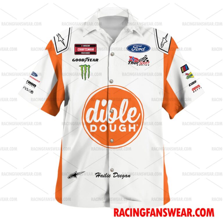 Nascar store - Loyal fans of Hailie Deegan's Unisex Hawaiian Shirt,Unisex Polo Shirt,Kid Hawaiian Shirt,Kid Polo Shirt:vintage nascar racing suit,uniform,apparel,shirts,merch,hoodie,jackets,shorts,sweatshirt,outfits,clothes