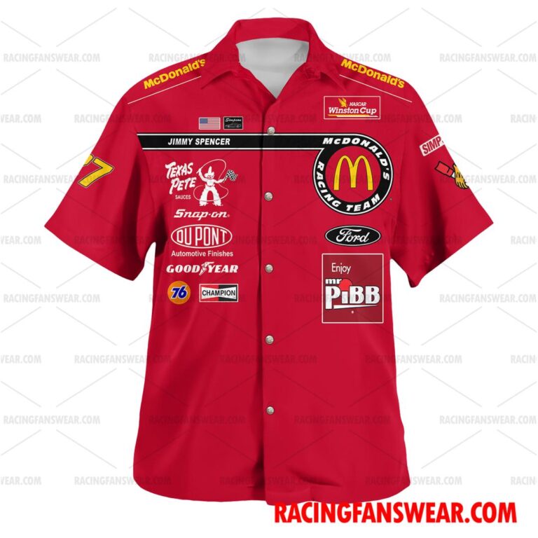 Nascar store - Loyal fans of Jimmy Spencer's Unisex Hawaiian Shirt,Unisex Polo Shirt,Kid Hawaiian Shirt,Kid Polo Shirt:vintage nascar racing suit,uniform,apparel,shirts,merch,hoodie,jackets,shorts,sweatshirt,outfits,clothes