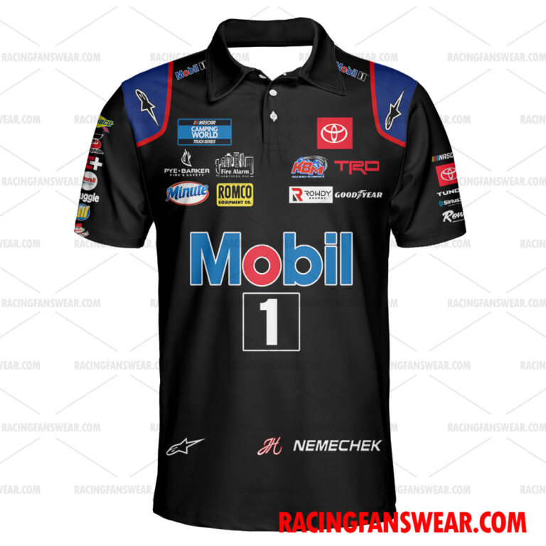 Nascar store - Loyal fans of John Hunter Nemechek's Unisex Hawaiian Shirt,Unisex Polo Shirt,Kid Hawaiian Shirt,Kid Polo Shirt:vintage nascar racing suit,uniform,apparel,shirts,merch,hoodie,jackets,shorts,sweatshirt,outfits,clothes