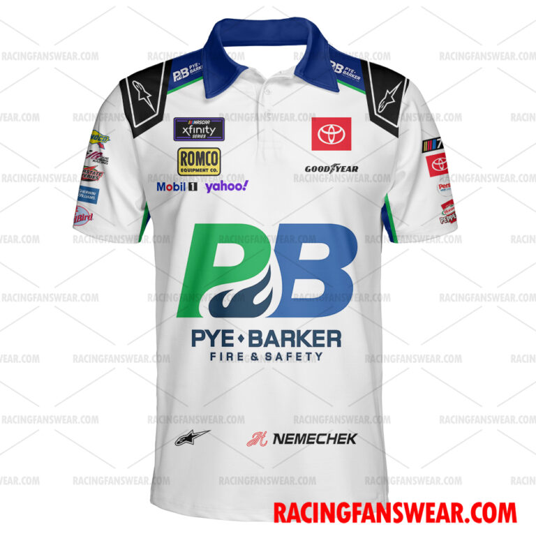 Nascar store - Loyal fans of John Hunter Nemechek's Unisex Hawaiian Shirt,Unisex Polo Shirt,Kid Hawaiian Shirt,Kid Polo Shirt:vintage nascar racing suit,uniform,apparel,shirts,merch,hoodie,jackets,shorts,sweatshirt,outfits,clothes