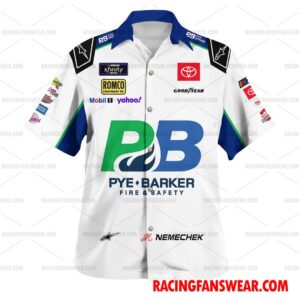 Nascar store - Loyal fans of John Hunter Nemechek's Unisex Hawaiian Shirt,Unisex Polo Shirt,Kid Hawaiian Shirt,Kid Polo Shirt:vintage nascar racing suit,uniform,apparel,shirts,merch,hoodie,jackets,shorts,sweatshirt,outfits,clothes