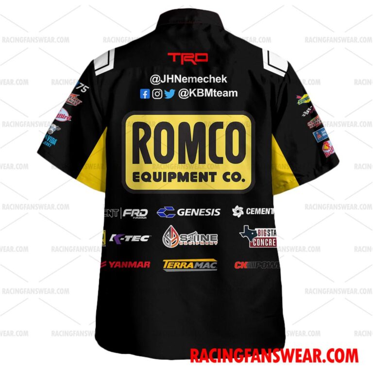 Nascar store - Loyal fans of John Hunter Nemechek's Unisex Hawaiian Shirt,Unisex Polo Shirt,Kid Hawaiian Shirt,Kid Polo Shirt:vintage nascar racing suit,uniform,apparel,shirts,merch,hoodie,jackets,shorts,sweatshirt,outfits,clothes