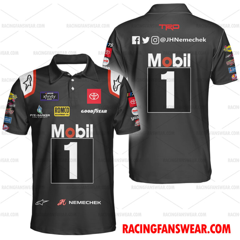 Nascar store - Loyal fans of John Hunter Nemechek's Unisex Hawaiian Shirt,Unisex Polo Shirt,Kid Hawaiian Shirt,Kid Polo Shirt:vintage nascar racing suit,uniform,apparel,shirts,merch,hoodie,jackets,shorts,sweatshirt,outfits,clothes