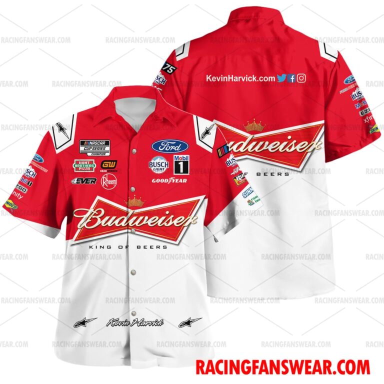 Nascar store - Loyal fans of Kevin Harvick's Unisex Hawaiian Shirt,Unisex Polo Shirt,Kid Hawaiian Shirt,Kid Polo Shirt:vintage nascar racing suit,uniform,apparel,shirts,merch,hoodie,jackets,shorts,sweatshirt,outfits,clothes