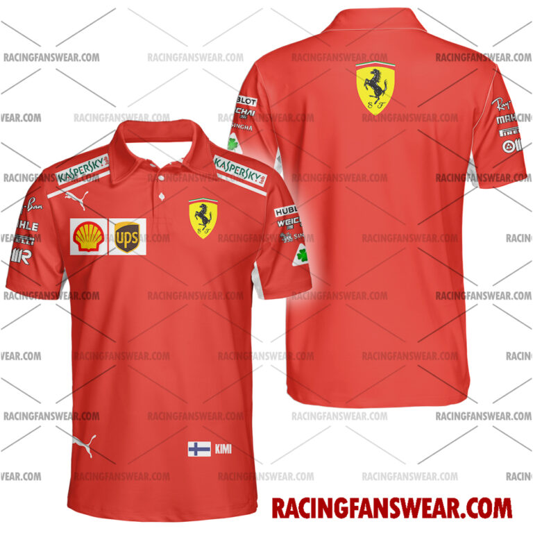 Formula One store - Loyal fans of Kimi Raikkonen's Unisex Hawaiian Shirt,Unisex Polo Shirt,Kid Hawaiian Shirt,Kid Polo Shirt:vintage formula one racing suit,uniform,apparel,shirts,merch,hoodie,jackets,shorts,sweatshirt,outfits,clothes