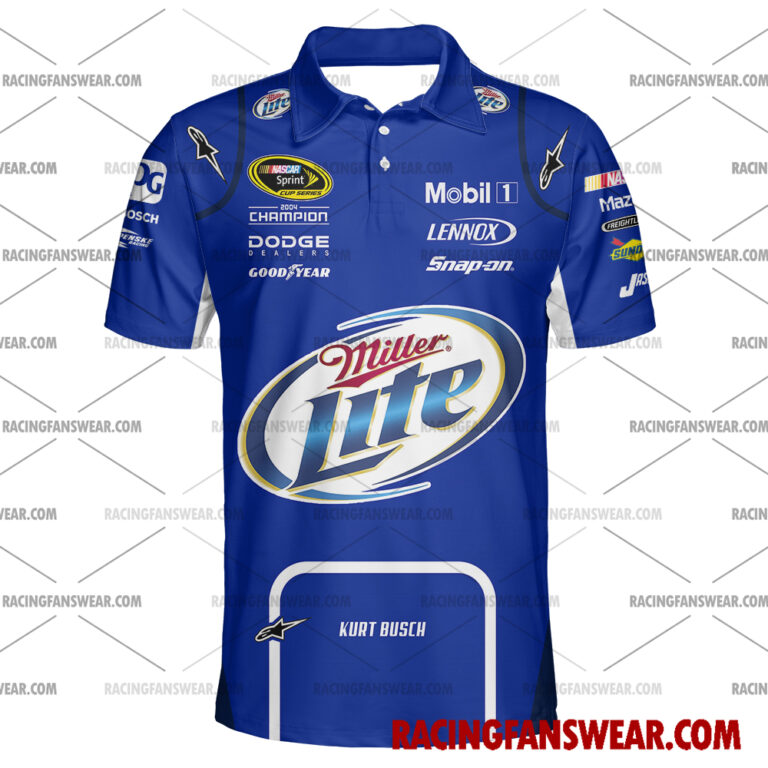 Nascar store - Loyal fans of Kurt Busch's Unisex Hawaiian Shirt,Unisex Polo Shirt,Kid Hawaiian Shirt,Kid Polo Shirt:vintage nascar racing suit,uniform,apparel,shirts,merch,hoodie,jackets,shorts,sweatshirt,outfits,clothes