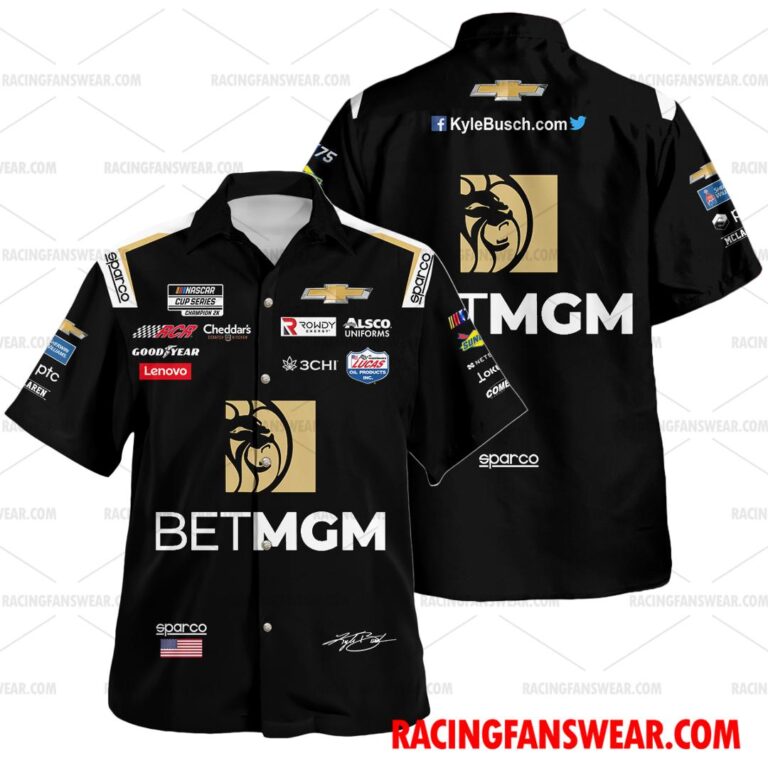 Nascar store - Loyal fans of Kyle Busch's Unisex Hawaiian Shirt,Unisex Polo Shirt,Kid Hawaiian Shirt,Kid Polo Shirt:vintage nascar racing suit,uniform,apparel,shirts,merch,hoodie,jackets,shorts,sweatshirt,outfits,clothes