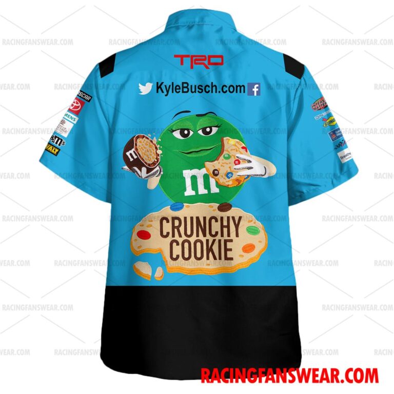 Nascar store - Loyal fans of Kyle Busch's Unisex Hawaiian Shirt,Unisex Polo Shirt,Kid Hawaiian Shirt,Kid Polo Shirt:vintage nascar racing suit,uniform,apparel,shirts,merch,hoodie,jackets,shorts,sweatshirt,outfits,clothes